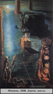 Die Schriftart Salvador Dali Ölgemälde